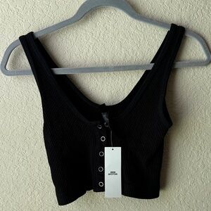 New UO Ribbed Cropped Tank